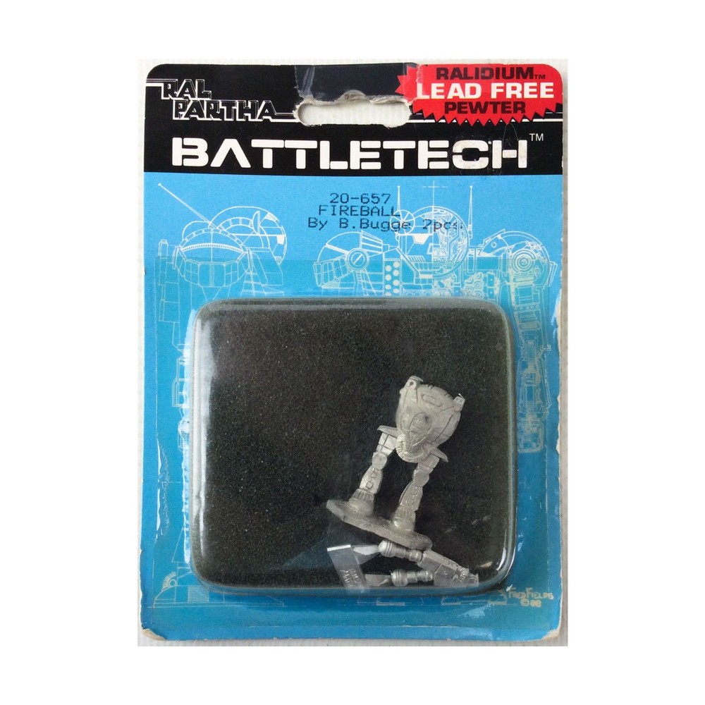 Ral Partha Battletech Fireball Pack New