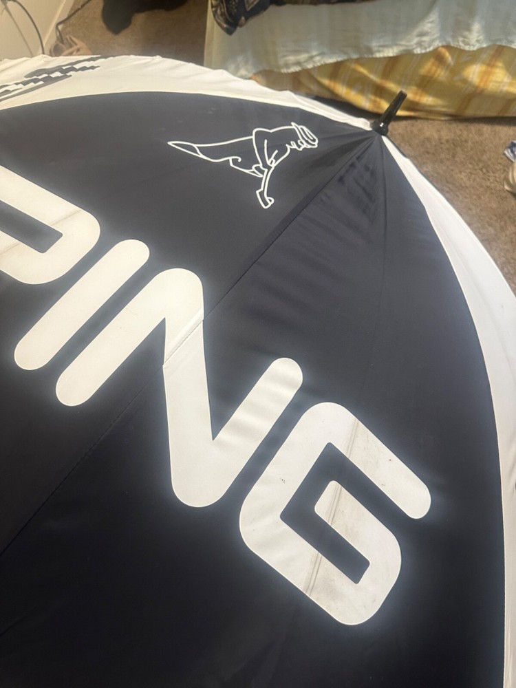 Vintage Ping “gustbuster” golf umbrella 90s