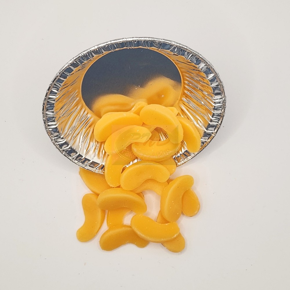 Mini Peach Slices (scented), Fake Wax Fruit, Embeds, Props, Display, Approx 70ea