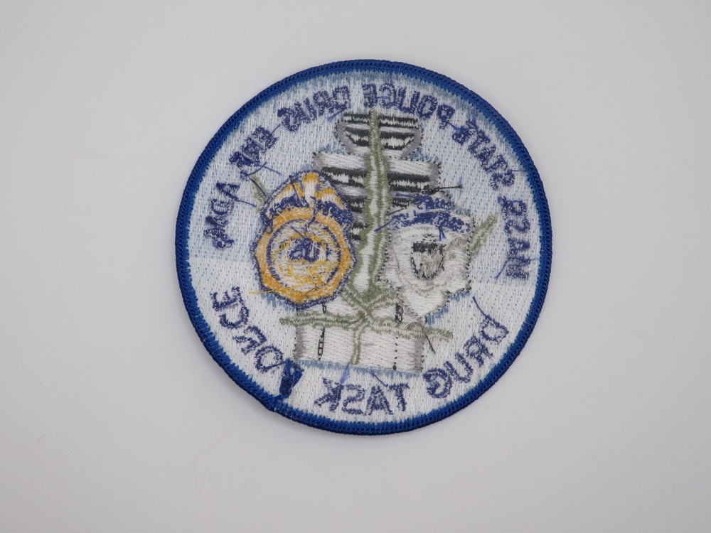 Massachusetts state police drug enforcement admin task force patch