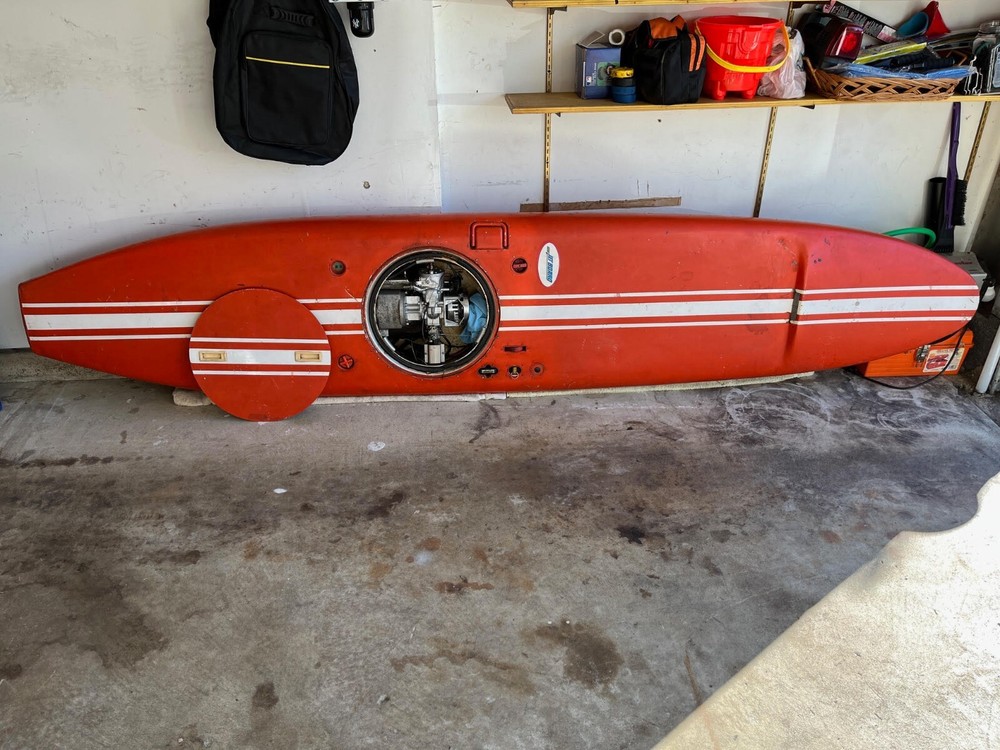 Vintage 1960s Bloomingdale Jet Board Surfboard