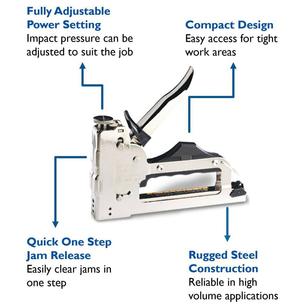 CS-5000 1/2 In. Heavy-Duty Compression Stapler (1-Piece) Free Ship NEW
