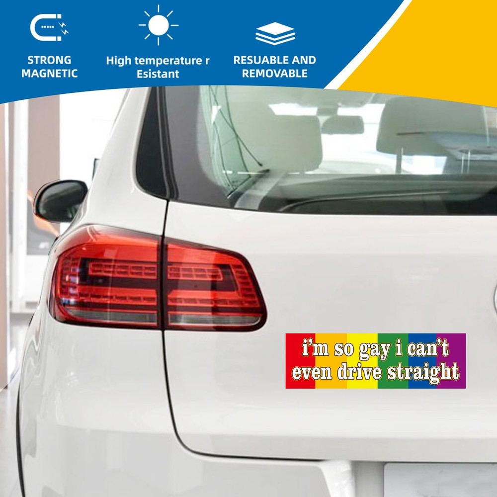 WZCNDIDI I'm So Gay I Can't Even Drive Straight - Rectangular, Rectangular