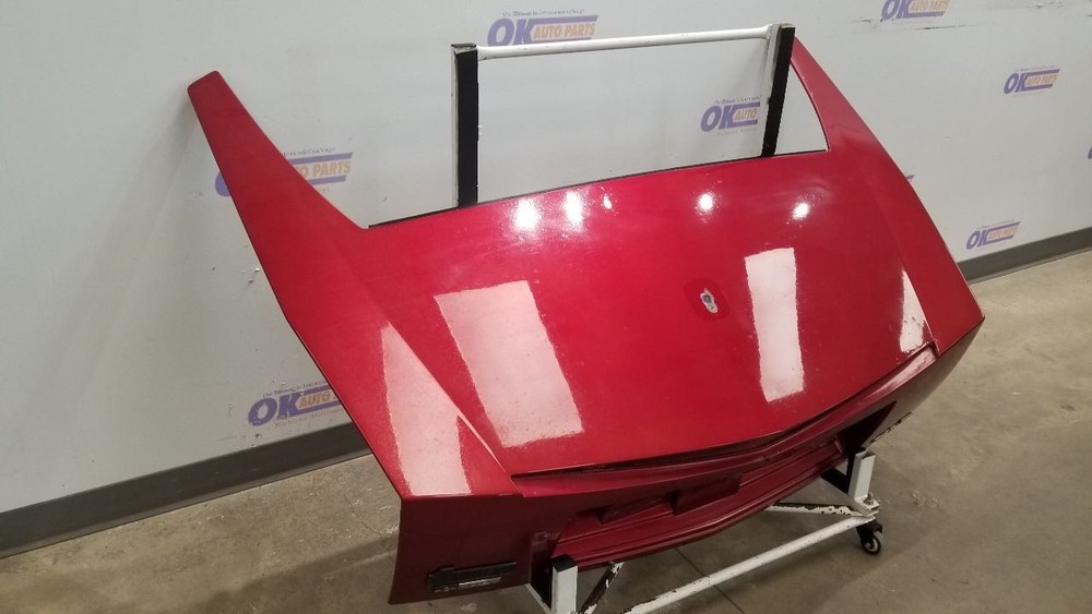 05 CADILLAC XLR REAR TRUNK HATCH DECKLID ASSEMBLY RED