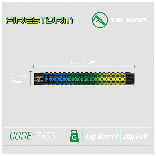 Soft Dart Winmau Firestorm 2453 - 20G