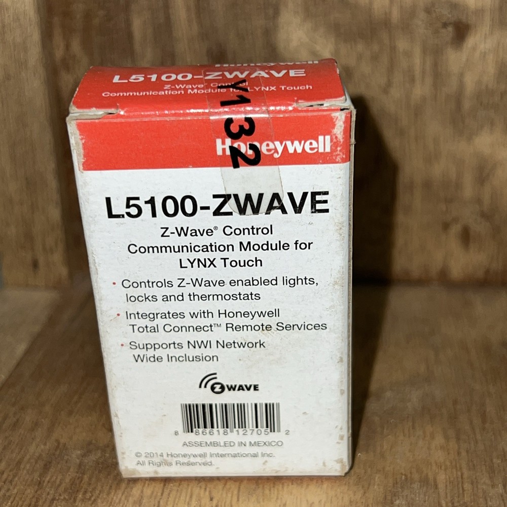 Honeywell L5100-ZWAVE Z-Wave Control Communication Module LYNX Touch