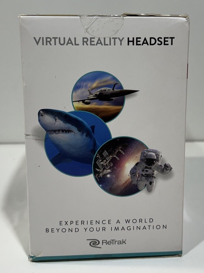 Utopia 360 Virtual Reality 3D Headset + Bluetooth Controller New In Box