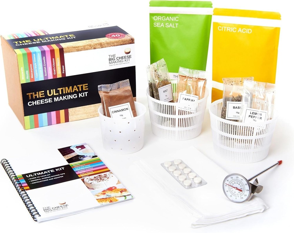 Ultimate 10-Style Cheese Making Kit