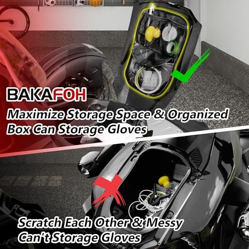3 Mesh Pockets Front Trunk Lid Organizer Frunk Black Front Trunk Lid Organizer
