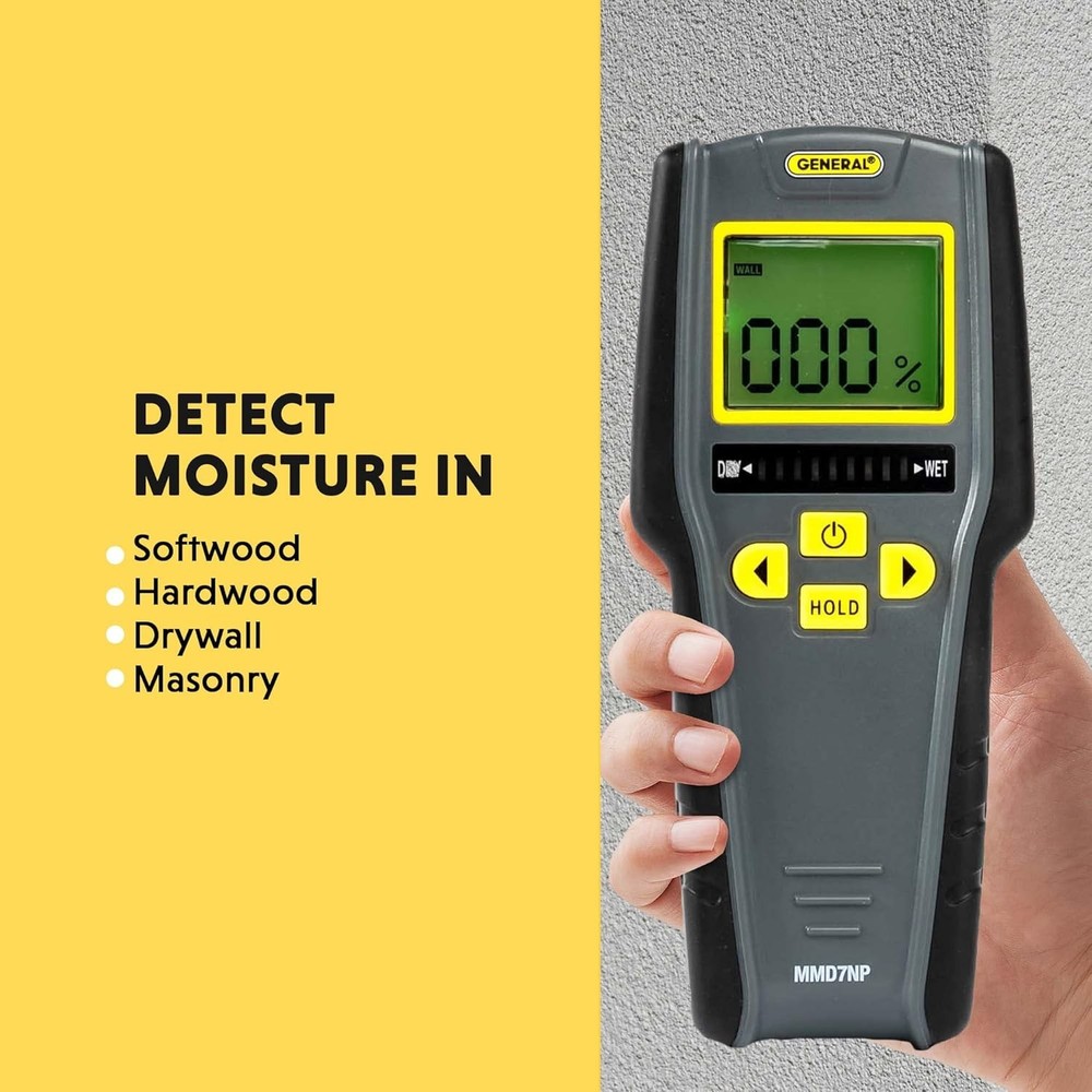 Advanced Digital Moisture Meter - Fast, Accurate Humidity Reader with Alerts