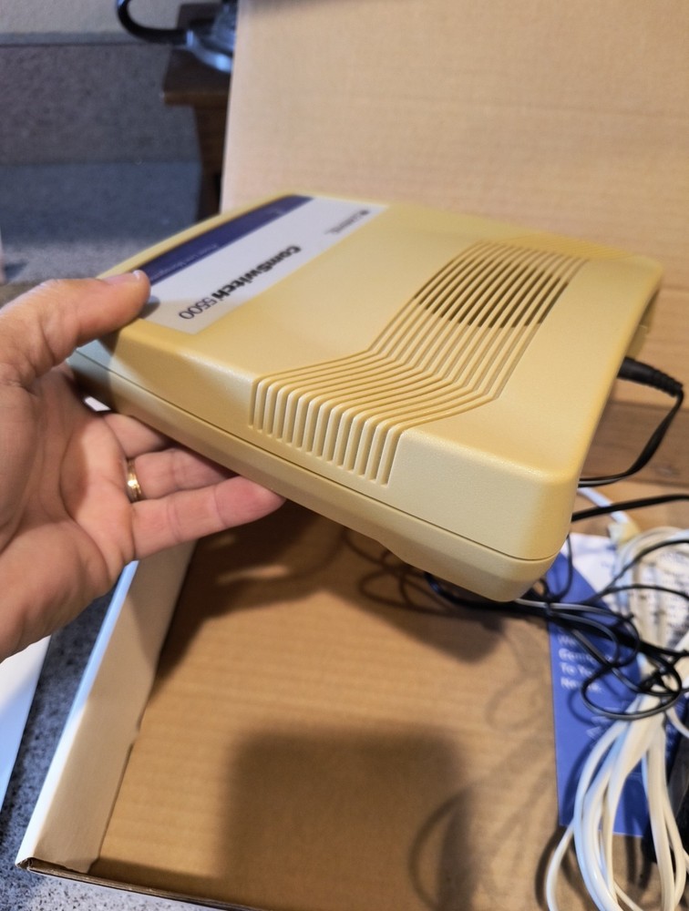 Vintage 1996 ComSwitch 5500 Automatic Phone Line Sharing Device