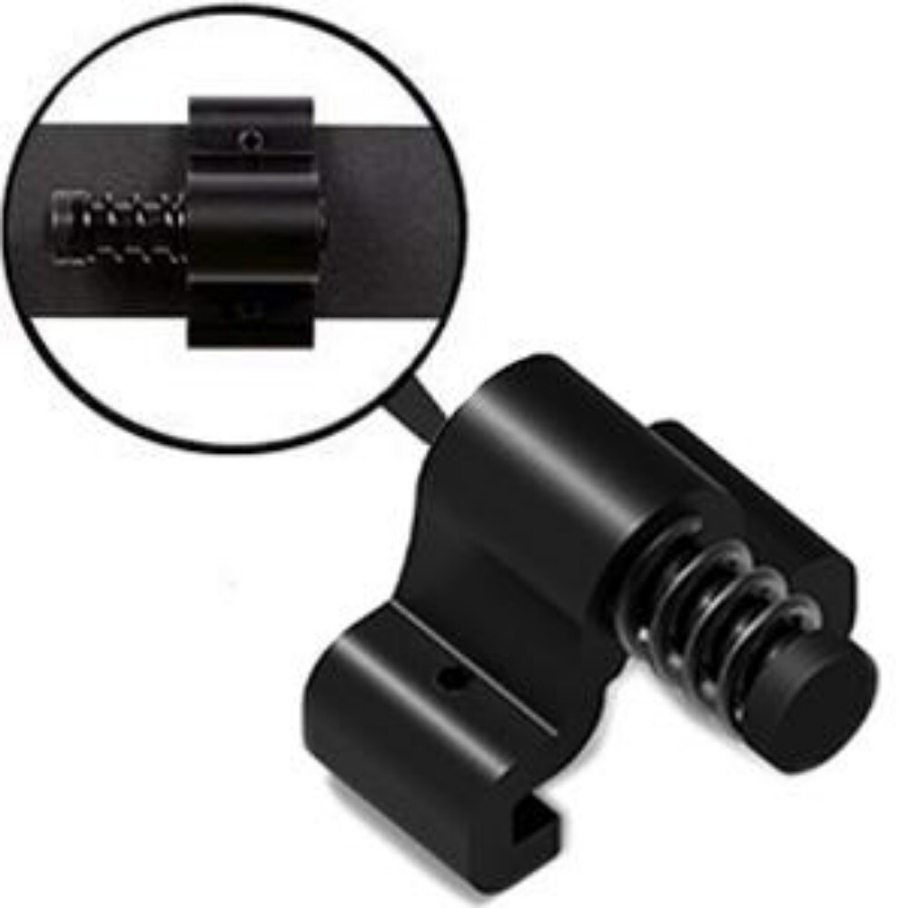Barn Door Stop Spring Stopper - Prevents Rollers from Sliding Off the Track