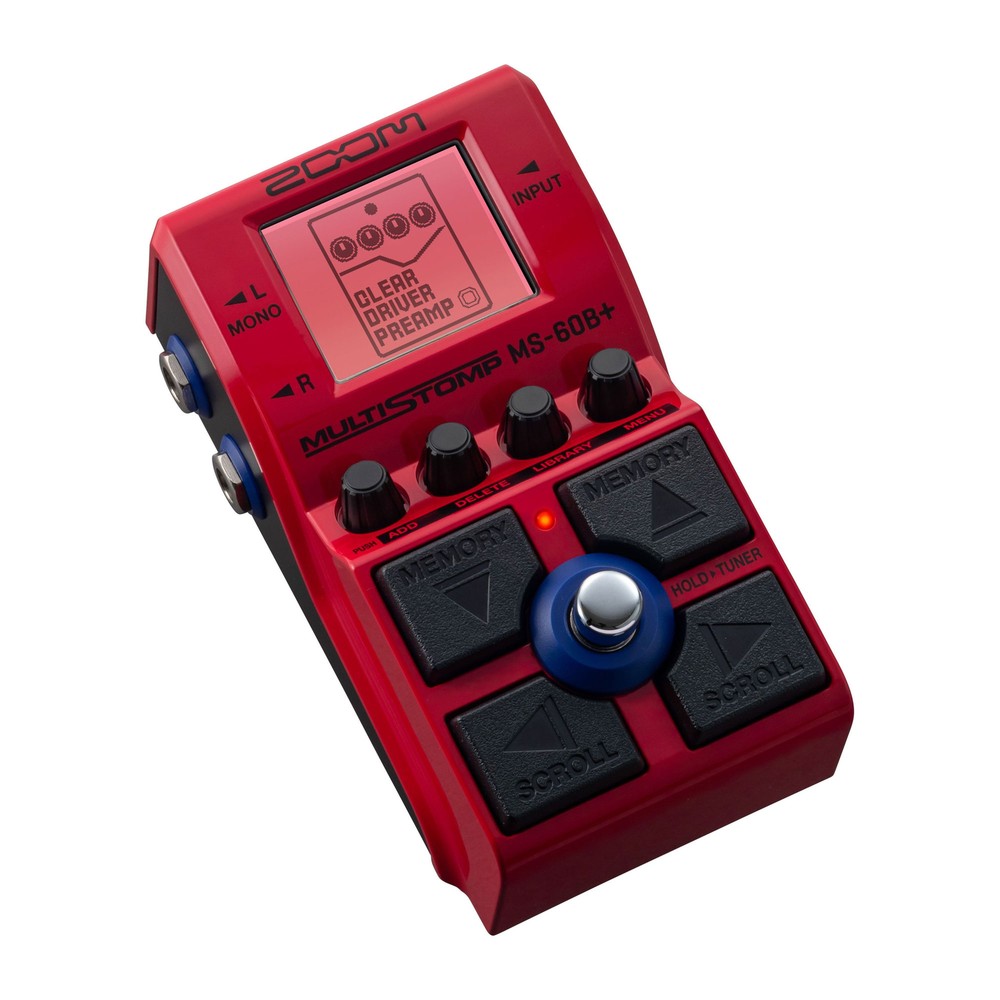 Zoom MS-60B+ MultiStomp Bass Effects Pedal