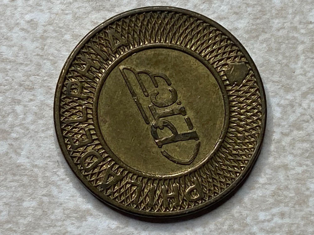 PTC Phildelphia Transit Co Fare Token T8678