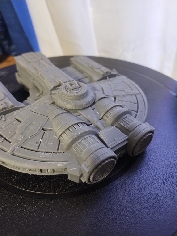 Star Wars Ebon Hawk Dynamic-class freighter 3d Resin Print 6"x6"