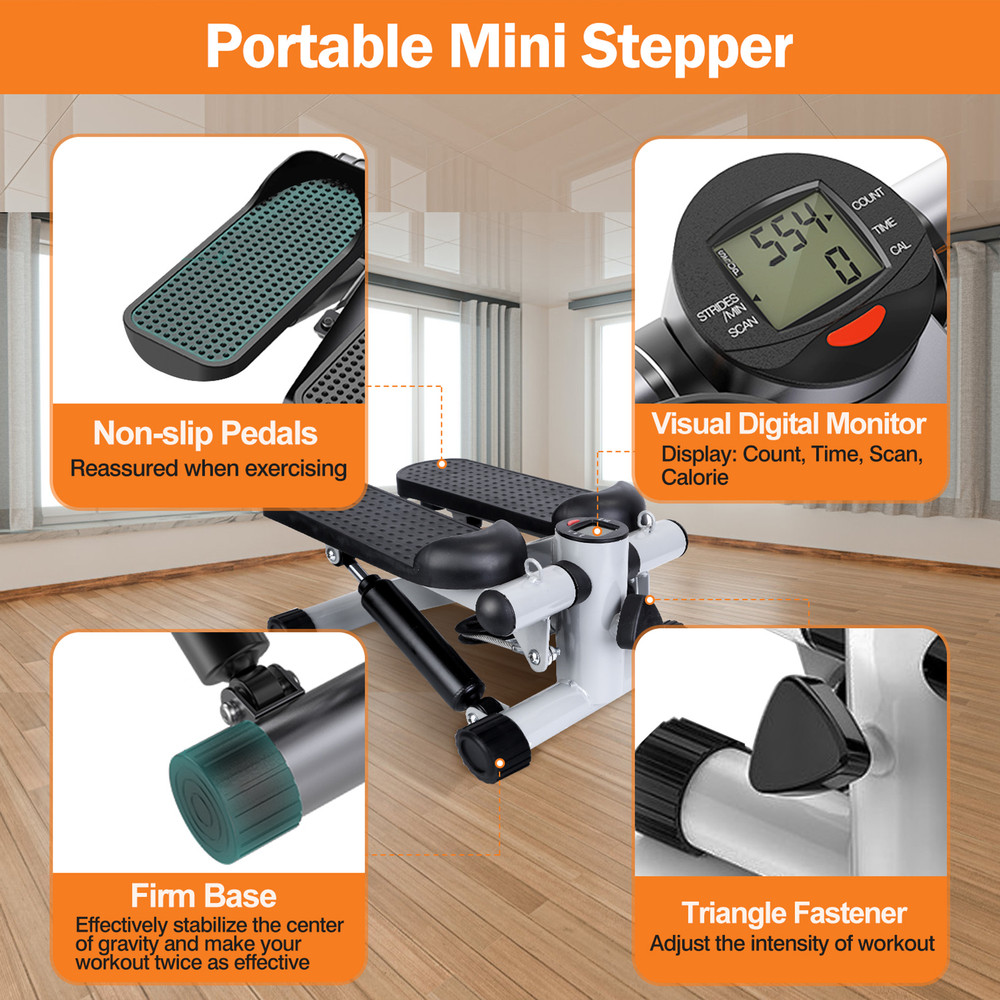Stepper for Exercise Mini Fitness Stepper