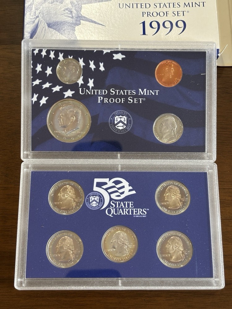 1999 Lot Of 2 US Proof Sets!