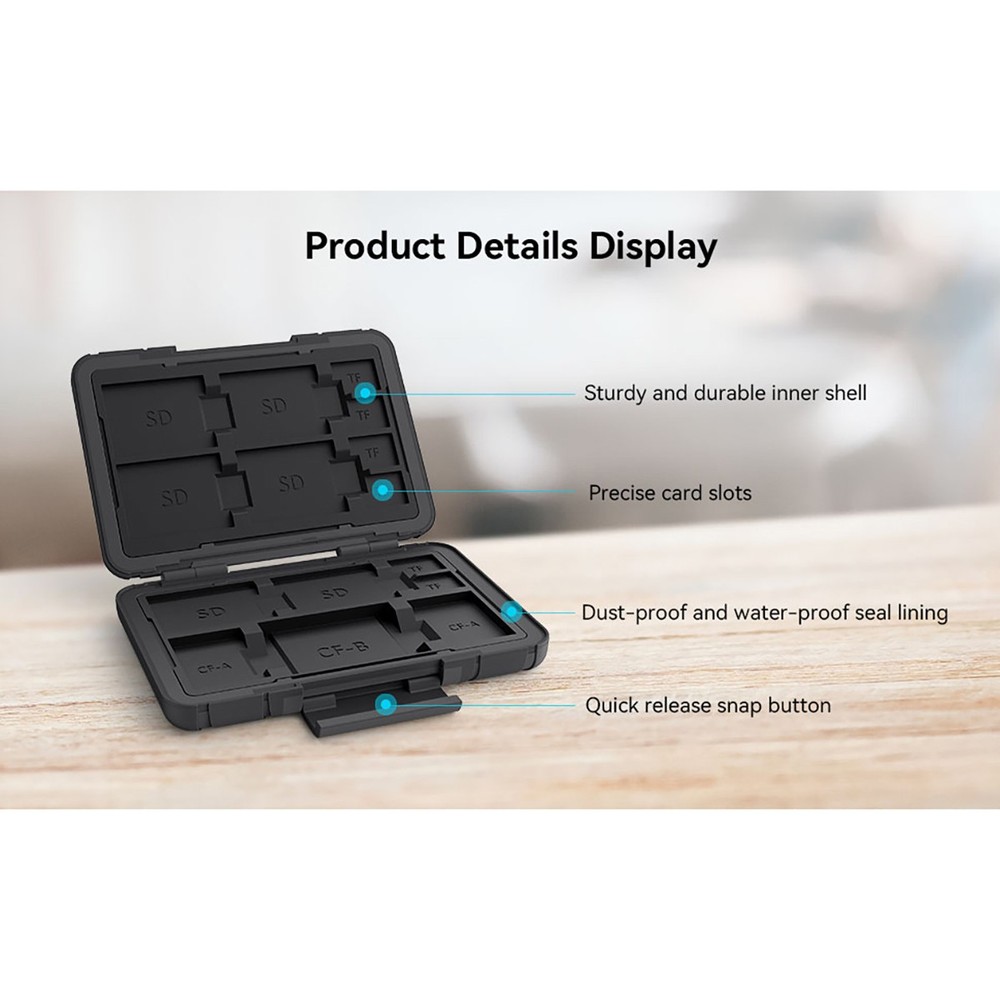 SmallRig Silicone Memory Card Case