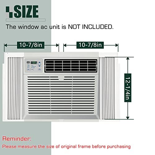 Window Air Conditioner Side Panels With Frame Adjustable Insulation Ac Side Pane