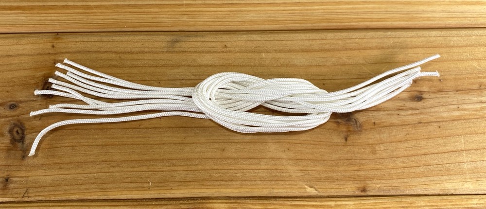 5 White Nylon Snare Cord/String Sets