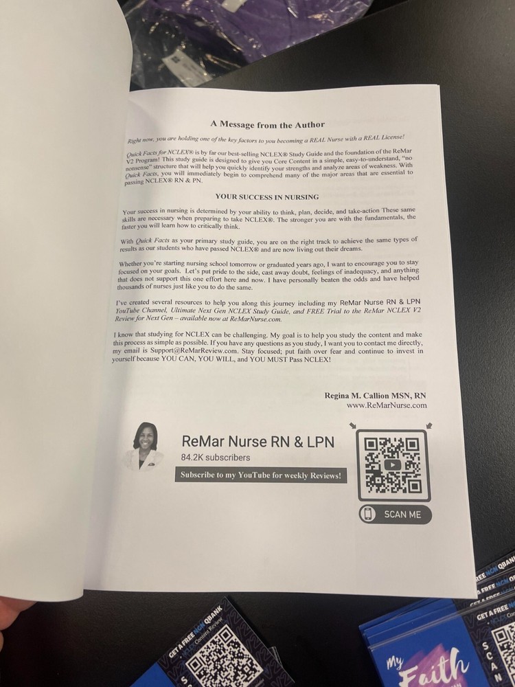 The ReMar Review Quick Facts for NCLEX: Next Generation Study Guide