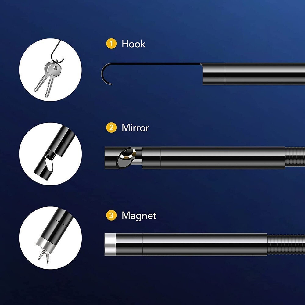LAUNCH VSP-600 USB Endoscope Camera - HD Flexible Probe for Auto Diagnostics*^