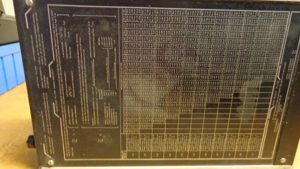 Ithaco Electronic Filter Model 4213