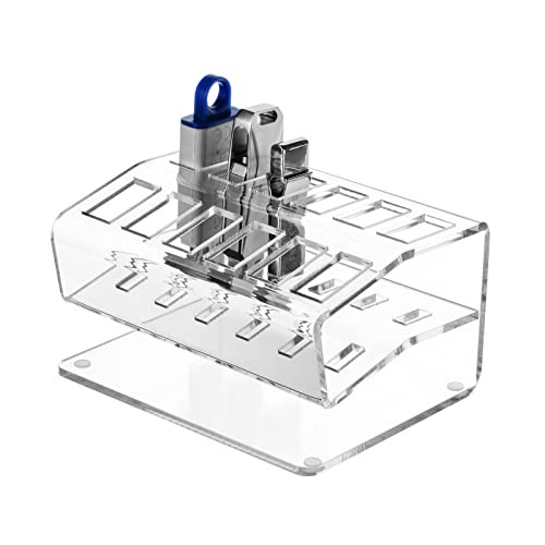 USB Flash Drive Holder Stand USB Memory Stick Storage Organizer, Acrylic USB