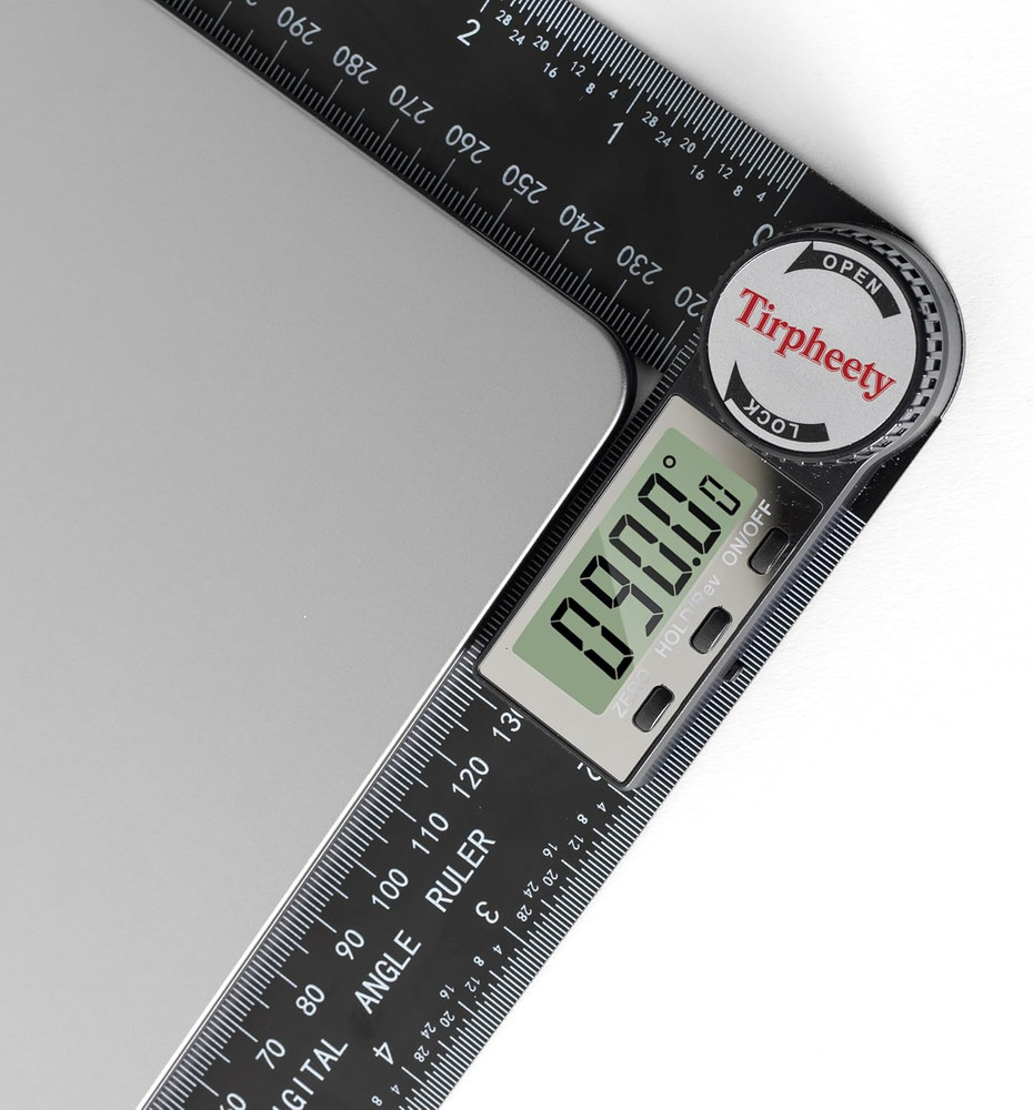 Digital Angle Finder Protractor - 7-Inch Quick Display Measuring Tool