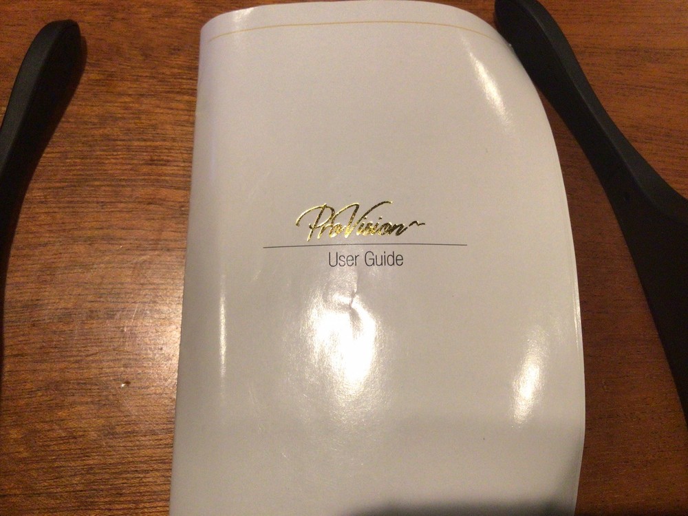 ProVision HD Video Sunglasses Includes Case, Cable & User Guide Never Worn/Used