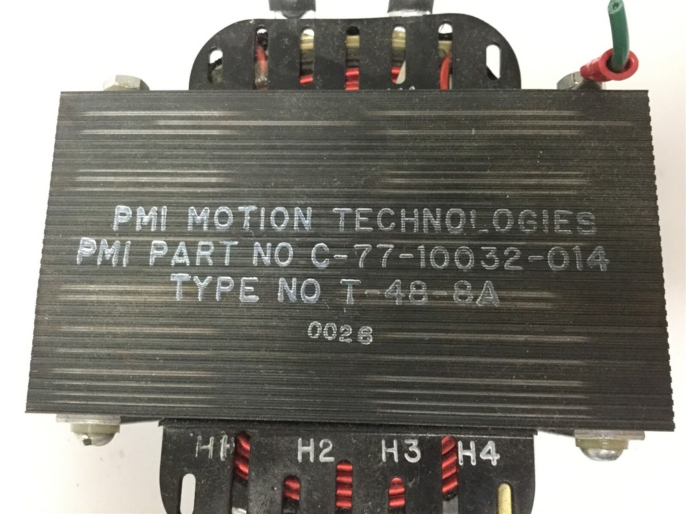 PMI Motion Technologies C-77-10032-014 Transformer, Type: T-48-8A