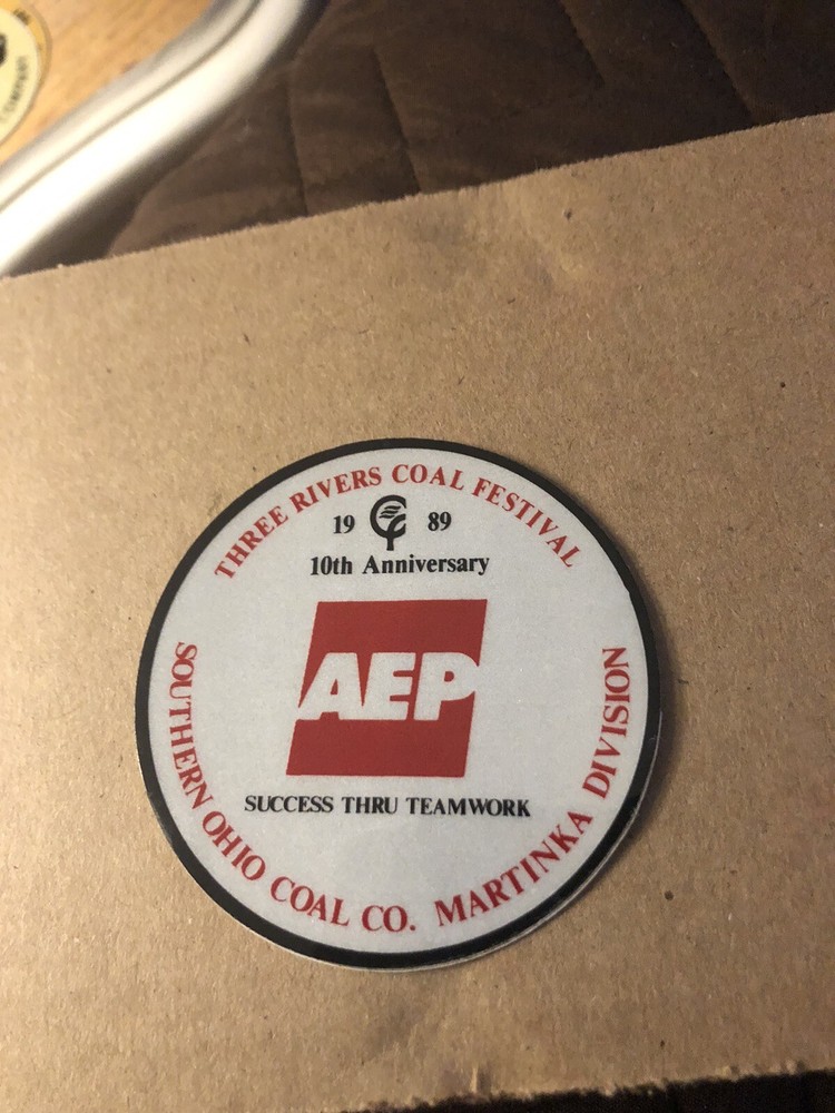 coal mining stickers nice older  Coal Company
