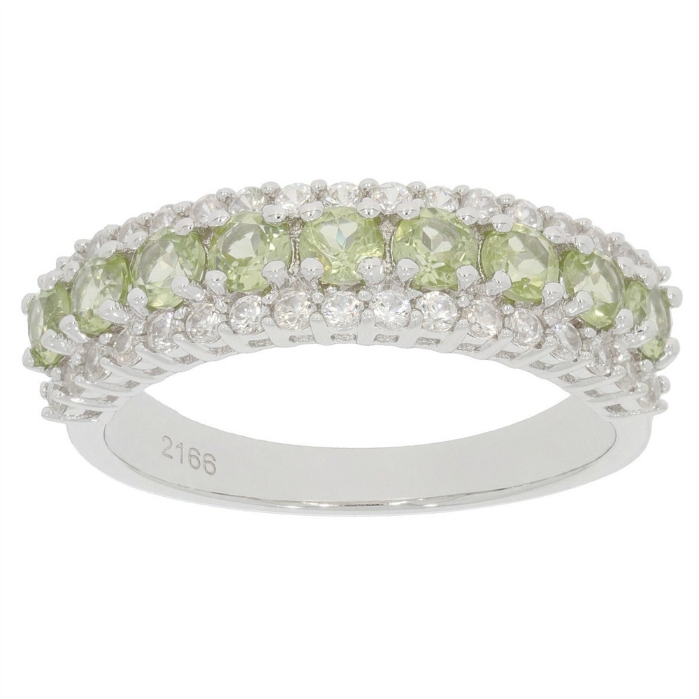 Sterling Silver Semi Mount Ring Setting RD 3x3mm Topaz