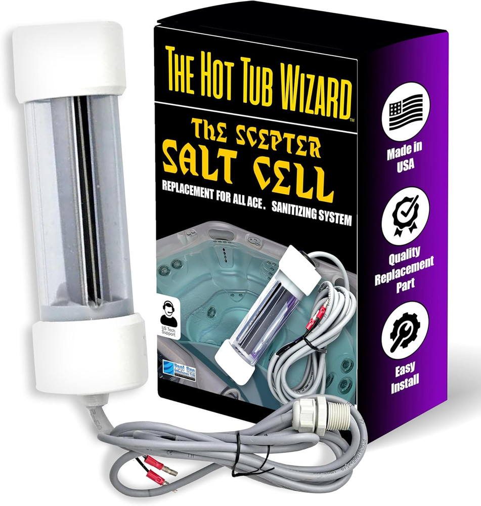 - the Scepter Salt Cell Replacement for ACE Sanitizing System by Hot Spring - 76