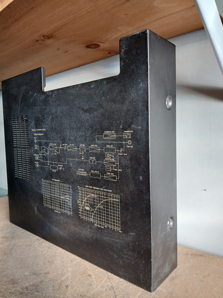 Technics RS M88 Cassette Deck Metal Case Part