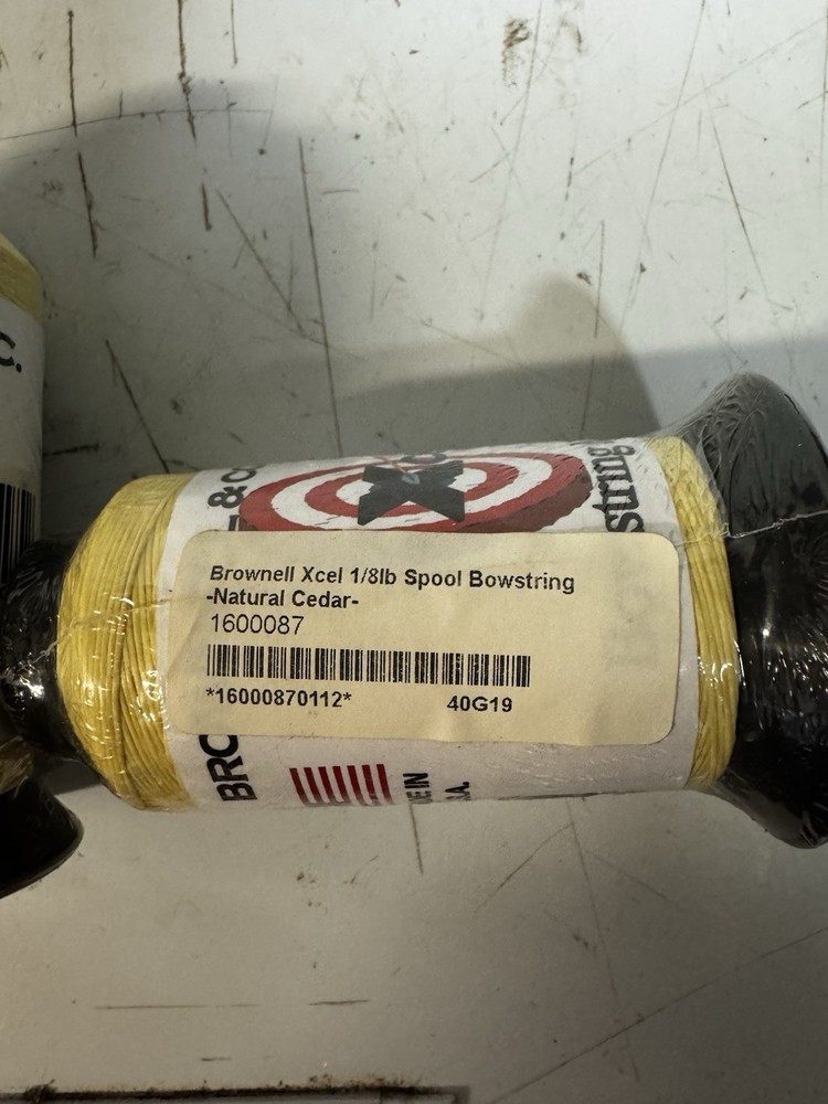 Brownell Excel Bow String 2 Spools