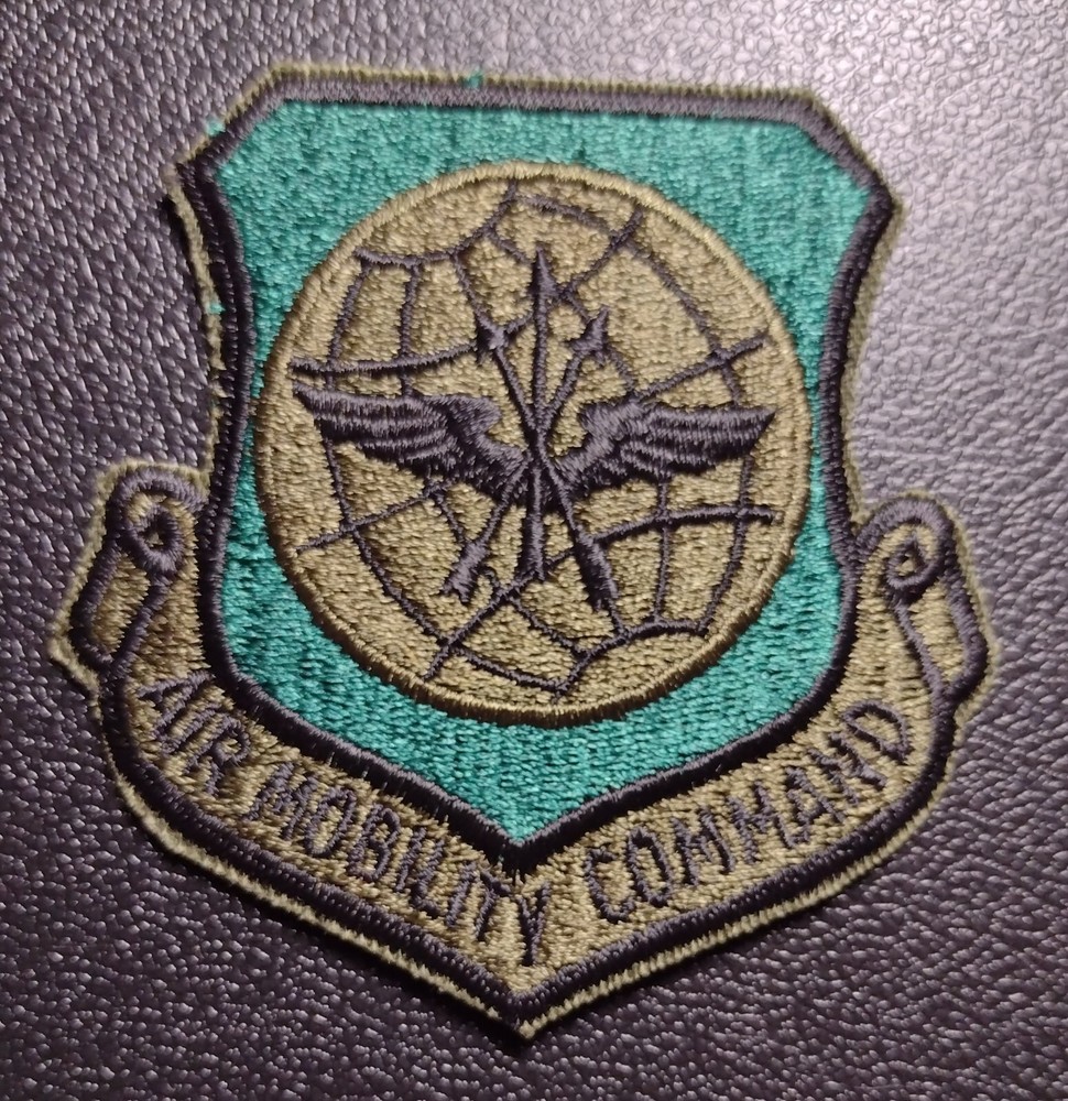 USAF US Air Force Air Mobility Command Patch 3" x 3"