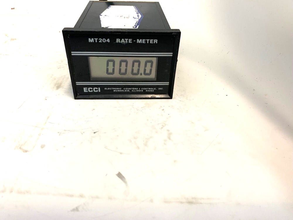 ECCI MT204 X Rate Metter Pre-Owned