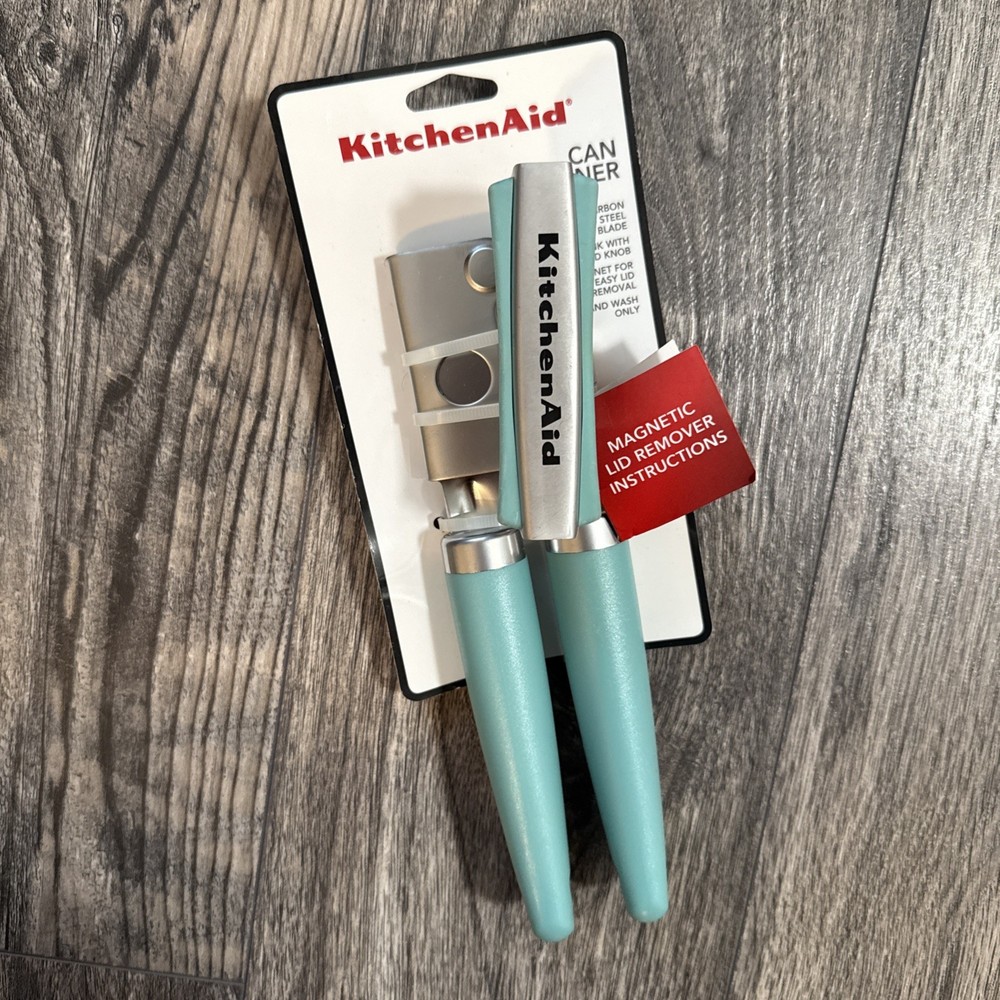 KitchenAid Can Opener, One Size Aqua Sky NEW