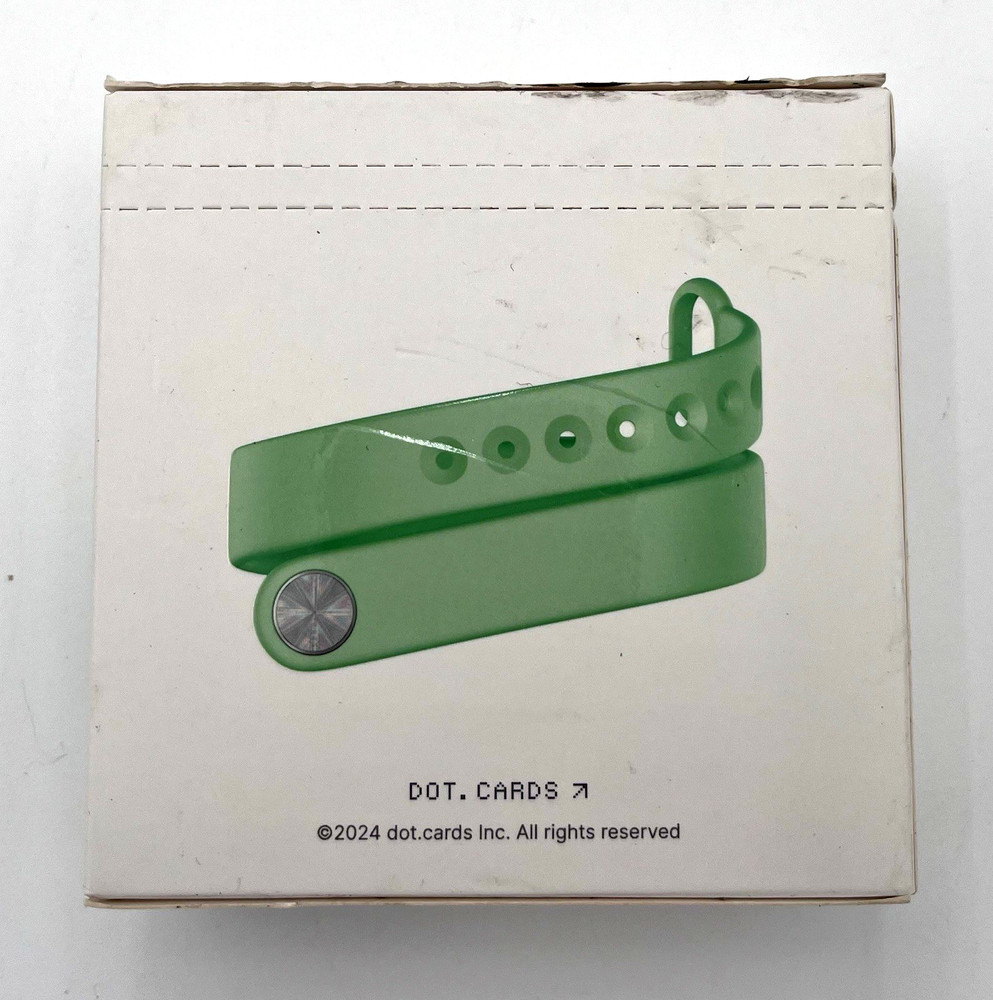 Lot of 4 - 2 dot.cards / 1 dot.card thin / 1 dot.band Networking tools - MINT