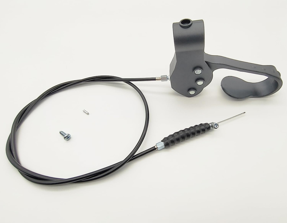 Hugo Rollator Replacement Hand Brake with 38.5" Cable and Adjustable Wheel Lock