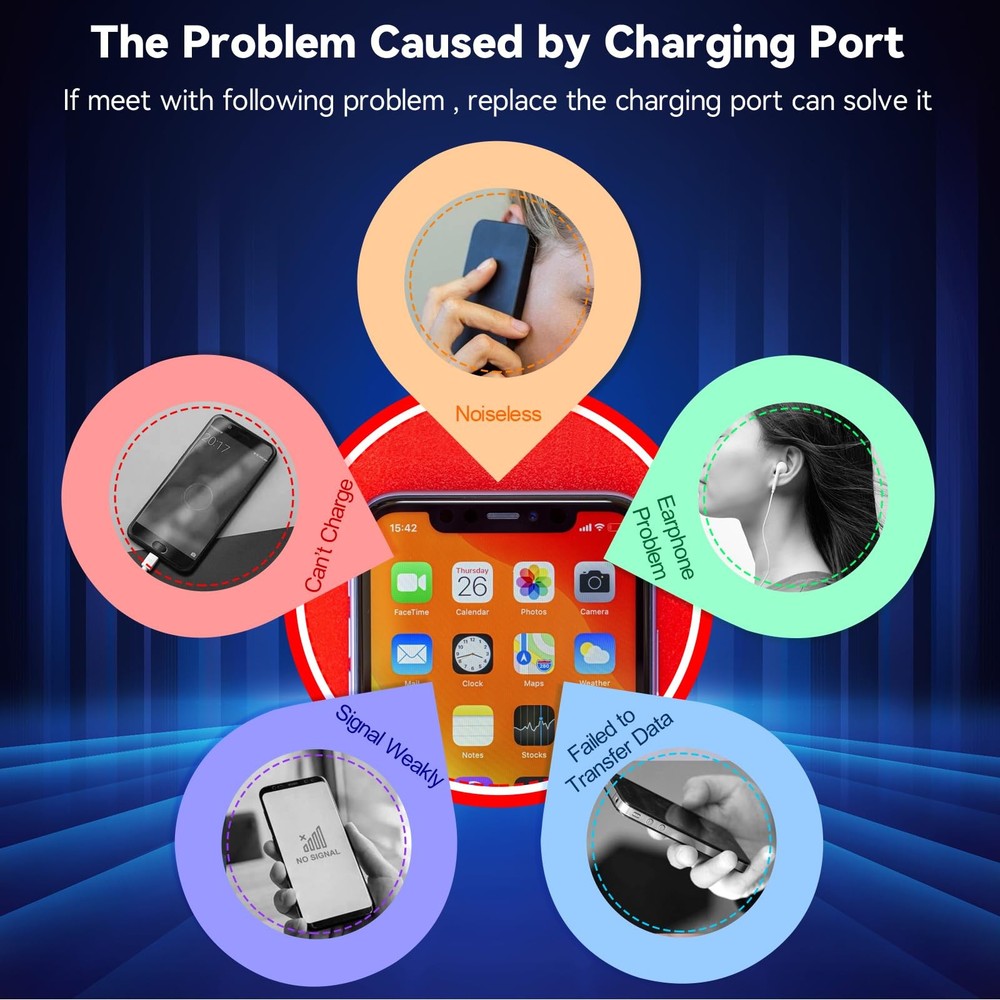 Replacement for iPhone 11 Charging Port Dock Connector 11...