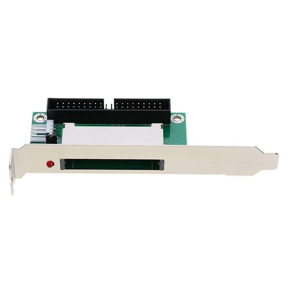 CF to IDE Adapter with Back Panel Adapter/Converter Pci Bracket Back Panel