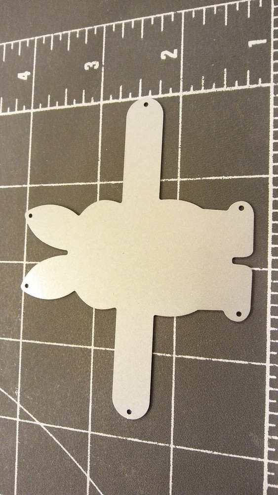 Universal Die Cut Tool Thin Metal Emboss Easter Bunny Egg Hold 3d Hunt basket