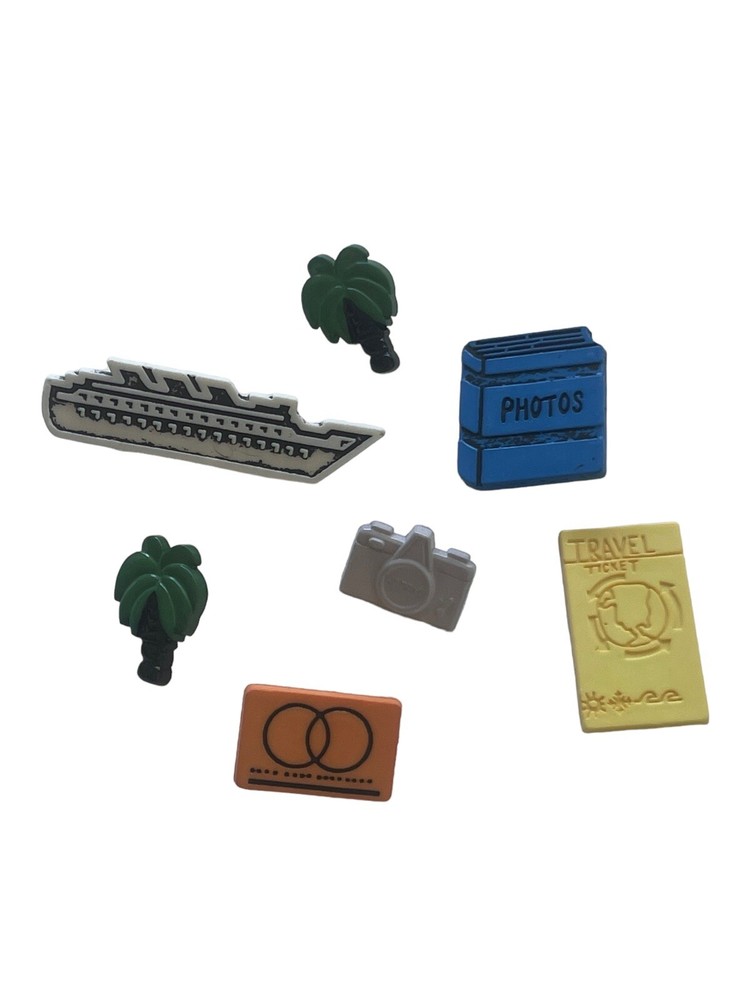 Buttons VACATION Assorted Holiday Pack Favorite Findings Blumenthal Lansing