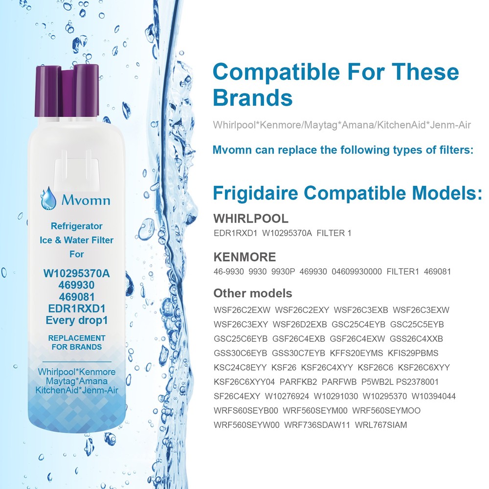 For 6Packs Kenmore 9081 469081 46-9930 Replacement Refrigerator Ice Water Filter