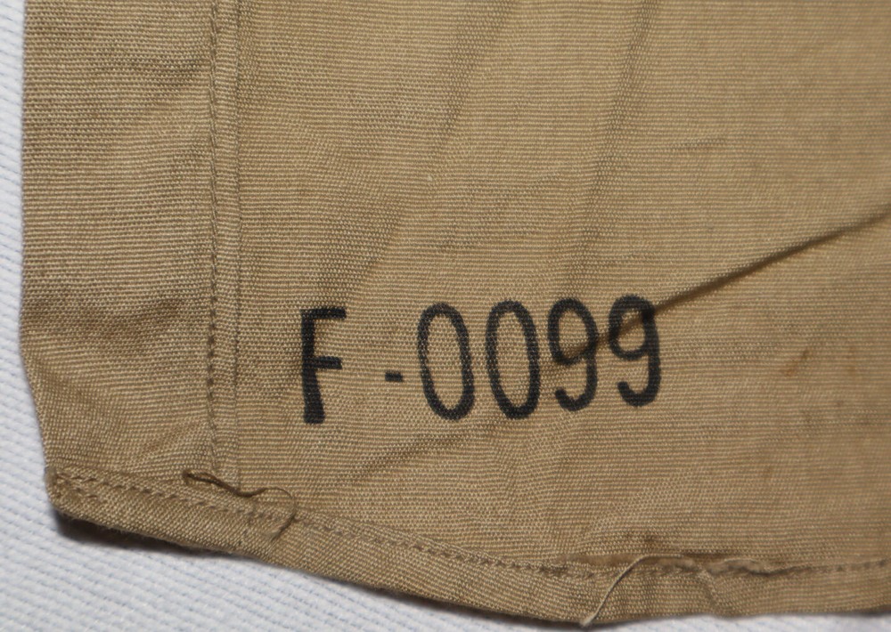 ORIGINAL KOREAN WAR 1953 DATED KHAKI POPLIN SHIRT