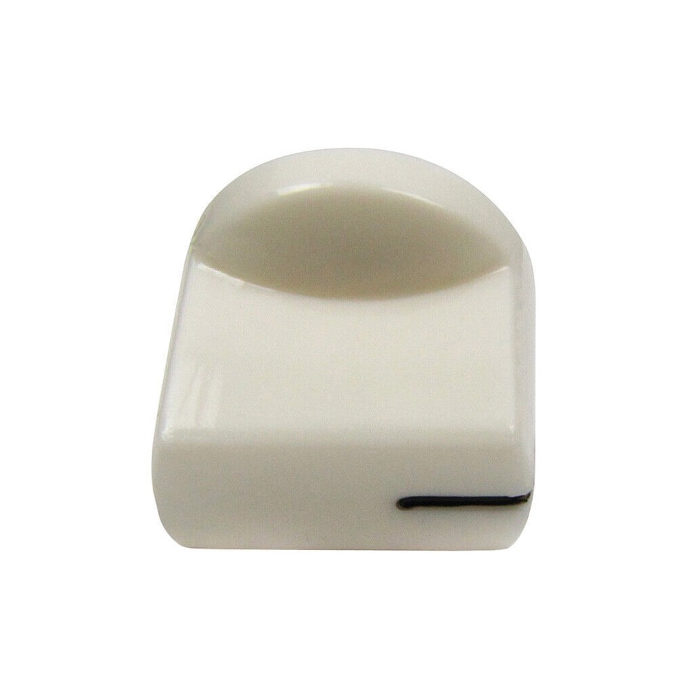 12PCS Plastic Guitar Amplifier Amp Knobs Effect Pedal Pointer Knobs Parts White