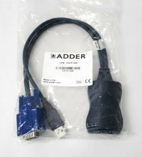 Lot of 4 New Adder CATX-USBA KVM Computer Access Module RJ45 Socket USB/VGA