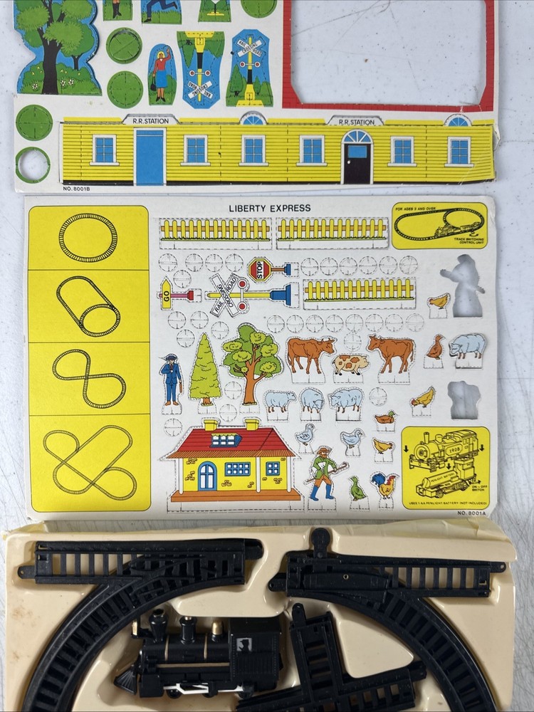 VINTAGE B&O TRAIN SET LIBERTY EXPRESS Battery Operated